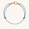 Wholesale Women's Handwoven Rope Copper Electroplated Heart Shape Wave Ring Love Bracelet Light Luxury Style