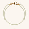 Wholesale Women's Handwoven Rope Copper Electroplated Heart Shape Wave Ring Love Bracelet Light Luxury Style