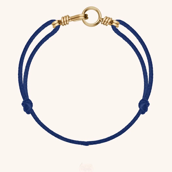 Wholesale Women's Handwoven Rope Copper Electroplated Heart Shape Wave Ring Love Bracelet Light Luxury Style