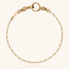 Wholesale Women's Handwoven Rope Copper Electroplated Heart Shape Wave Ring Love Bracelet Light Luxury Style