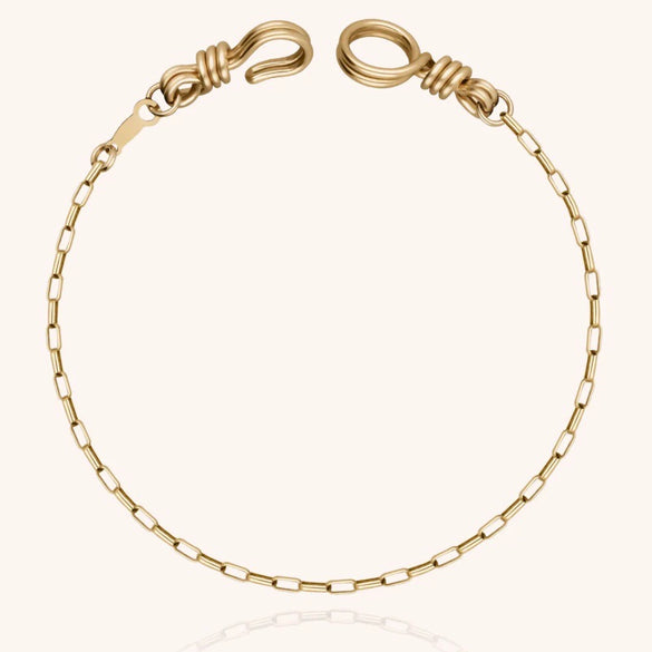 Wholesale Women's Handwoven Rope Copper Electroplated Heart Shape Wave Ring Love Bracelet Light Luxury Style