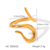 Wholesale Women's Heart Shape Open Titanium Steel Ring With Oil Dripping Design And Non Fading Feature