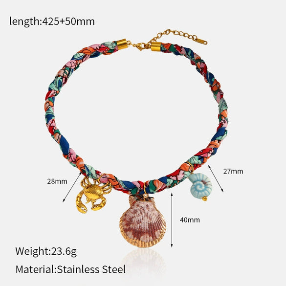 Wholesale Women's Heart Shaped Minimalist Ins Style Electroplated Titanium Steel Pendant Necklace With Twist Chain