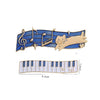 Wholesale Women's Heart Shaped Music Cat Zinc Alloy Electroplated Side Clip Hairpin