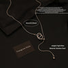 Wholesale Women's Heartshaped Silver Love Pendant Necklace Made Of Highquality Titanium Steel