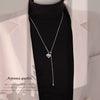 Wholesale Women's Heartshaped Silver Love Pendant Necklace Made Of Highquality Titanium Steel