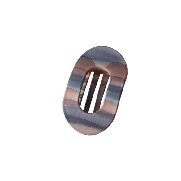 Wholesale Women's Highend Geometric Pc Spray Painted Flat Oval Duckbill Hairpin Hair Accessories