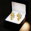 Wholesale Women's Highend Geometric Stainless Steel Electroplated Drop Earrings