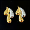 Wholesale Women's Highend Geometric Stainless Steel Electroplated Drop Earrings