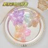 Wholesale Women's Highend Plastic And Resin Hair Gripper With Flower Design And Baking Paint Process