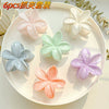 Wholesale Women's Highend Plastic And Resin Hair Gripper With Flower Design And Baking Paint Process