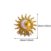 Wholesale Women's Highend Retro Elegant Bow Tie Starfish Stainless Steel Brooch Inlaid With Gold Accessories