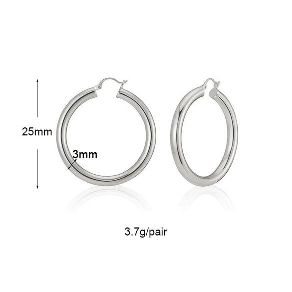 Wholesale Women's Highend Retro Exaggerated Cold Style Geometric Copper Earrings And Ear Buckles With Zirconia