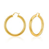 Wholesale Women's Highend Retro Exaggerated Cold Style Geometric Copper Earrings And Ear Buckles With Zirconia