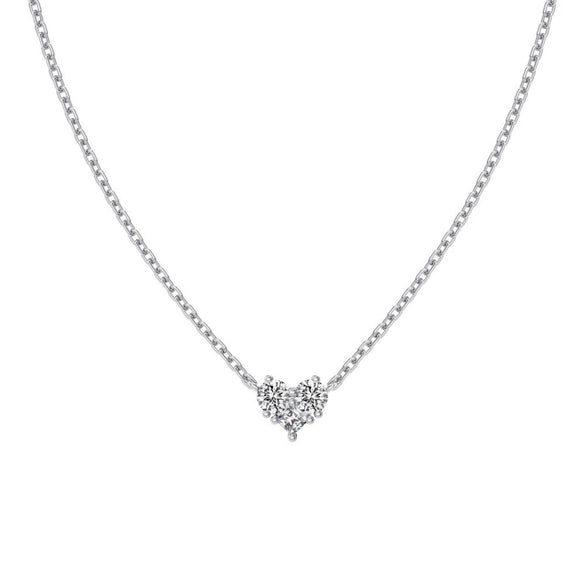 Wholesale Women's Highend S925 Sterling Silver Clavicle Chain With Flower And Oval Shaped Pendant And Electroplating