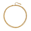 Wholesale Women's Hiphop Punk Casual Doublelayer Geometric Chain Necklace Stainless Steel 18K Real Gold Plated By Pvd Furnace Vacuum