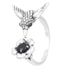 Wholesale Women's Ins Retro Animal Pattern Copper Ring