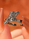 Wholesale Women's Ins Retro Animal Pattern Copper Ring