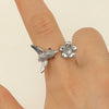 Wholesale Women's Ins Retro Animal Pattern Copper Ring