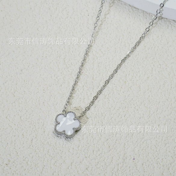 Wholesale Women's Ins Style Jewelry Set With Ushaped Pattern Made Of Titanium Steel And Stainless Steel Electroplated