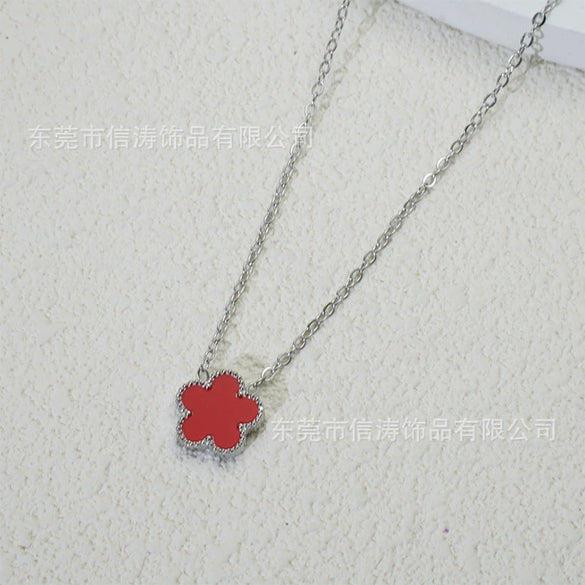 Wholesale Women's Ins Style Jewelry Set With Ushaped Pattern Made Of Titanium Steel And Stainless Steel Electroplated