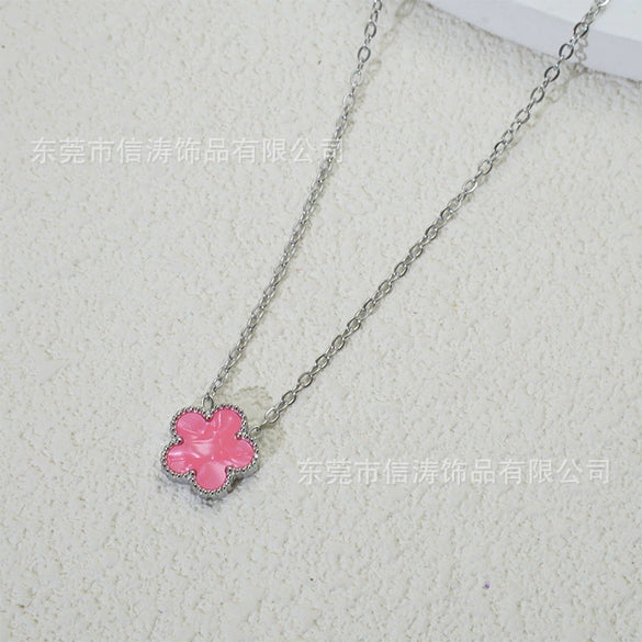 Wholesale Women's Ins Style Jewelry Set With Ushaped Pattern Made Of Titanium Steel And Stainless Steel Electroplated