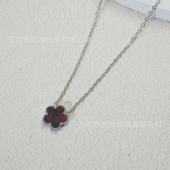 Wholesale Women's Ins Style Jewelry Set With Ushaped Pattern Made Of Titanium Steel And Stainless Steel Electroplated