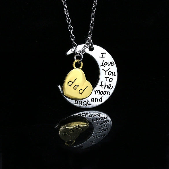 Wholesale Women's Ins Style Minimalist Alloy Jewelry Necklace With Heart Shape Geometric Letters Numbers Text And Water Wave Chain Electroplating