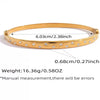 Wholesale Women's Insstyle Stainless Steel 18K Vacuum Plated Star Bracelet With Zircon Eightpointed Star Set