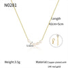 Wholesale Women's Irregular Freshwater Pearl Necklace With Electroplating Copper Plated With Real Gold Pendant Light Luxury And Minimalist Style