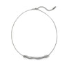 Wholesale Women's Irregular Oneword Stainless Steel And Titanium Steel Necklace With Snake Bone Chain And Geometric Styling Pvd Furnace Real Gold Electroplating