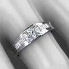Wholesale Women's Jazz Style Geometric Copper Zirconia Ring Jewelry