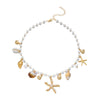 Wholesale Women's Jewelry Alloy Electroplated Geometric Animal Zodiac Shell Necklace Bracelet Anklet