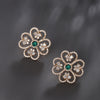 Wholesale Women's Jewelry Copper Alloy 18K Gold Plated Multizircon Earrings
