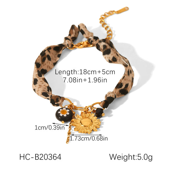 Wholesale Women's Jewelry Heart Geometric Animal Zodiac Stainless Steel Fabric Pendant Necklace Bracelet With Vacuum Plating In Furnace