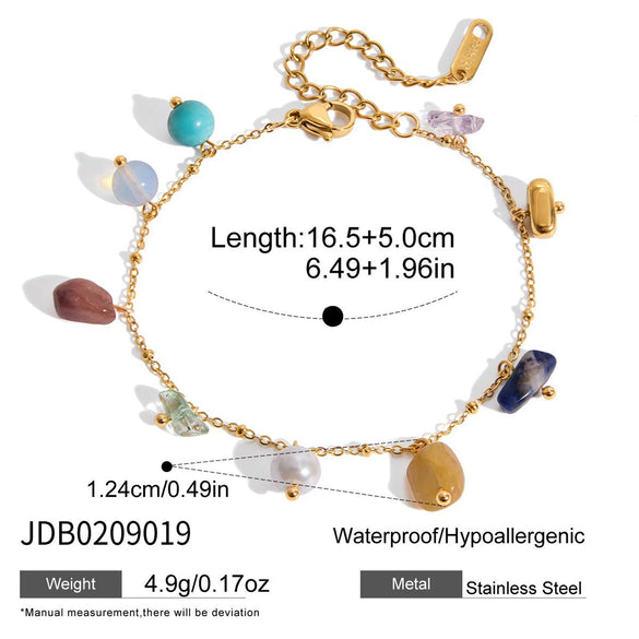 Wholesale Women's Jewelry Necklaces And Bracelets Ancient Geometric Style With Stars Sun And Moon Clouds Universe Patterns Stainless Steel And Titanium Steel Electroplated