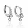 Wholesale Women's Jewelry S925 Silver And Copper Earring With Geometric And Ushaped Design Electroplated