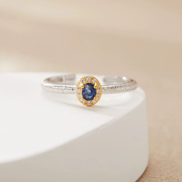 Wholesale Women's Jewelry S925 Sterling Silver Crystal Ring With Crown And Wave Pattern Set With Gemstones