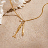 Wholesale Women's Jewelry Set Electroplated Titanium Steel And Stainless Steel Animal Style Earrings And Necklace