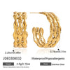 Wholesale Women's Jewelry Set Electroplated Titanium Steel And Stainless Steel Animal Style Earrings And Necklace