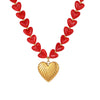 Wholesale Women's Jewelry Set Stainless Steel 18K Electroplated Heart Water Drop Bell Fashion Geometry Accessories