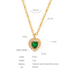Wholesale Women's Jewelry Set With Freshwater Pearl Necklace And Love Heart Pendant Earrings Titanium Steel Material Electroplating Treatment