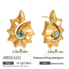 Wholesale Women's Jewelry Set With Marine Life Pattern Made Of Stainless Steel And Titanium Steel Electroplated