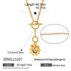 Wholesale Women's Jewelry Set With Marine Life Pattern Made Of Stainless Steel And Titanium Steel Electroplated