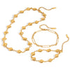 Wholesale Women's Jewelry Stainless Steel And Titanium Steel Necklace And Bracelet With Fruit Food Style Electroplating