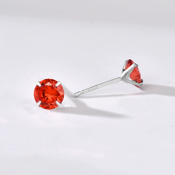 Wholesale Women's Jewelry 925 Sterling Silver Earrings With Geometric Zircon Design