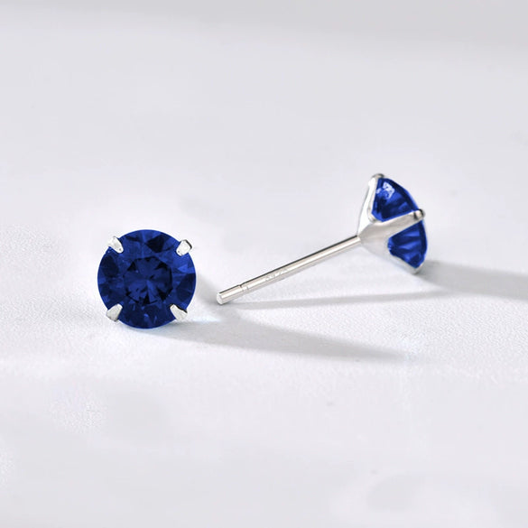 Wholesale Women's Jewelry 925 Sterling Silver Earrings With Geometric Zircon Design