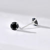 Wholesale Women's Jewelry 925 Sterling Silver Earrings With Geometric Zircon Design