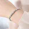 Wholesale Women's Jewelry 316L Stainless Steel Exaggerated Eyes Pendant Bracelet With Geometric Pattern And Dripping Oil Design