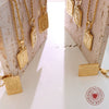 Wholesale Women's Jewelry 316L Stainless Steel Luxury Retro Necklace With Geometric Pattern And Electroplating Treatment